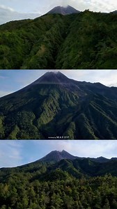 ~ Merapi volcano, one of the most active stratovolcano in Indonesia. Truly wonderful. (mafifp_) | Merapi_News