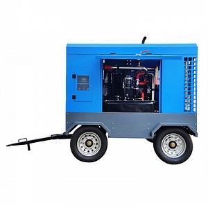 [Hot Item] Sollant Oilless Integrated All in One VSD Portable Air Compressor Factory Diesel Air Compressor
