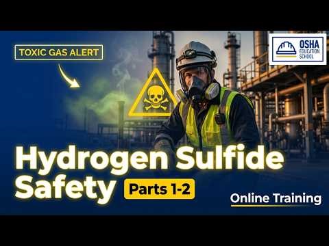 Hydrogen Sulfide (H₂S) Safety Training | OSHA H2S Gas Safety Course | Workplace Safety Certification