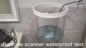 IP65 Locker Fixed Mounted Barcode Scanner 1D 2D COMS QR Code Scanner with USB Interface Optional IC ID Card Reader Stock Product