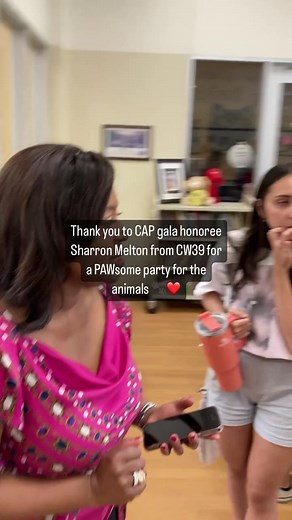 PAWsomeness with @sharronmelton1 from @cw39houston #Woof #Meow #AdoptDontShop #Houston #Texas | Citizens for Animal Protection