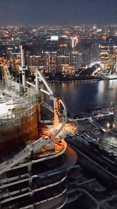 Just a lil night time air arc gouging OT! 😎 Anyone know where this is? TT suppli71 #gougeeverydamnday | Weldporn