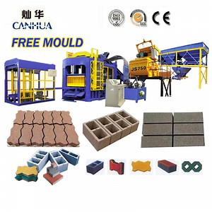 [Hot Item] Qt6-15 Automatic Concrete Interlocking Brick Mold Hollow Block Making Equipment Machine