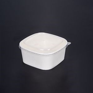 [Hot Item] Take Away Soup Noodle Containers Soup Cup Paper Food Containers Food Paper Bowl with Pet Lid