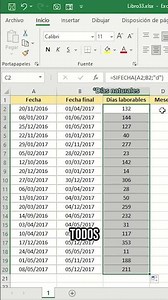 Haz operaciones con fechas en Excel 👩‍💻
