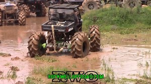 HUGE LIFTED POLARIS RANGER PULLS OUT MUD TRUCK!!! #4x4life #offroadlife #offroading #mudlife #polaris #rockwelloffroad | Rockwelloffroad.com