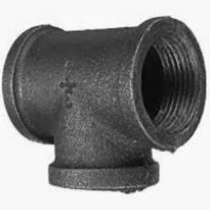 [Hot Item] Hot Sale Fire Fighting Pipes Gi Fittings Fire Protection System Fire Sprinkler System FM UL Malleable Iron Pipe Fittings Black Tee