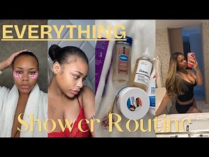Everything Shower Routine 🫧✨ | Body Care, Skincare, Hair Care & Feminine Hygiene Reset