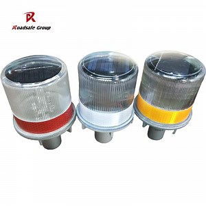 [Hot Item] Roadsafe Group Flashing LED Solar Obstruction Light for Cone