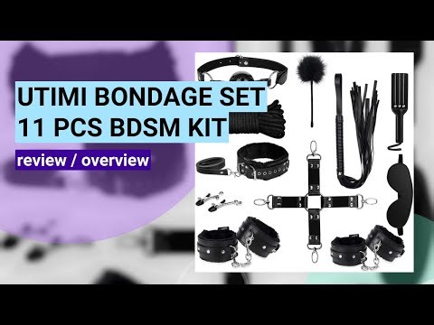 UTIMI Bondage Set Review: Exploring the 11-Piece BDSM Kit