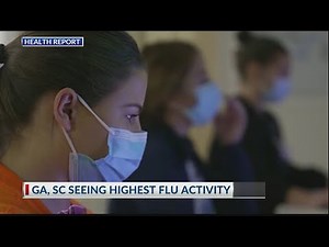 CDC map puts Georgia, South Carolina in worst category for flu activity