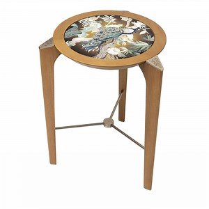 Tall Breeze Iroko wood Outdoor Coffee Table