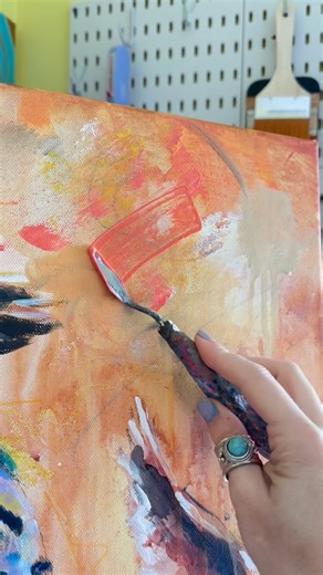 3.9K views · 146 reactions | The essential ingredients for creativity are: courage, enchantment, permission, persistence, and trust. ‍✨ . . . #ArtHeals #CommunityOfCreators #InspiredByEmotion #TransformativeArt #CreateWithHeart #ArtisticSoul #IntuitivePainting #ExpressivePortraits #natureinspiredart #orlandoartist #americanartist #floridaartist #expressivepainting | Michelle Green Art | Facebook