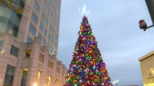 Memphis celebrates downtown holiday tree lighting