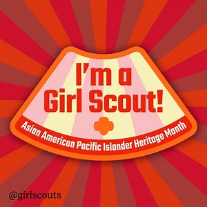 In honor of Asian American Pacific Islander Heritage Month, you can show your pride with this awesome patch! Get yours today! ➡️ https://bit.ly/GSAAPIPatch | Girl Scouts of Northern Illinois | Facebook