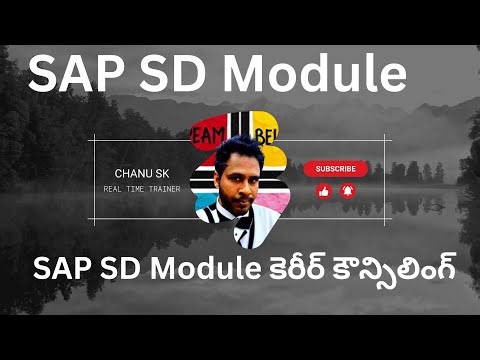 SAP SD Module in Telugu-SAP SD Course in Telugu-SAP SD Telugu Videos in telugu- SD Online Training