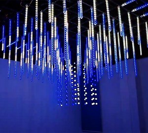 [Hot Item] 360 Degree Colorful DMX RGB LED Meteor Tain Effect LED Meteor Tube Light