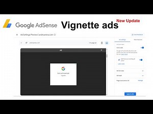 what is AdSense vignette ads || How to setup vignette ads || Boost AdSense earning New update
