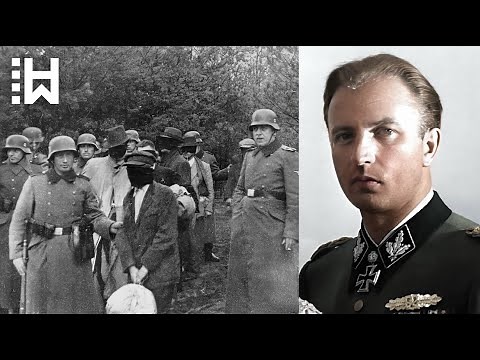 Execution of Hitler's brother-in-law, Nazi commander, thief & child murderer- Hermann Fegelein