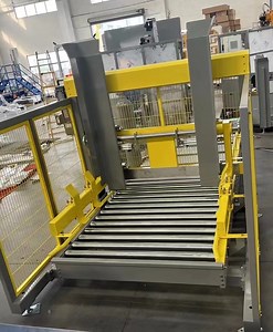 [Hot Item] Euro Control Stanard Customized Food Pallets Palletising End of Line Pallet De-Stacker