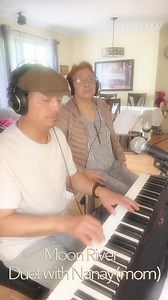 “Moon River” Duet with (Mom) Nanay Flory. #mom #son #familylove #duet | Zandro