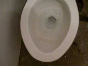 357: Stadium restroom