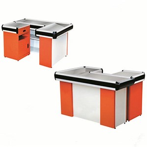 [Hot Item] Suzhou Yuanda Steel Checkout Counter/Supermarket Store Grocery Checkout Counter/Retail Checkout Counter