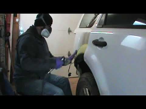 Ford Escape, quarter panel rust repair