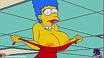 Marge simpson rule 34 la maestra de Bart español