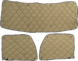 Amazon.com: ZenEclipse Blackout Insulated Interior Window Covers in Tan - Fits Peterbilt (WCT- 1436) : Automotive