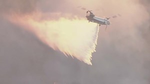 The aircraft fighting the California wildfires