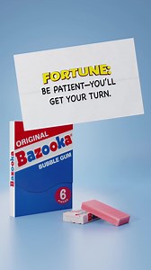 Get up, show up, and keep up the positivity! | Bazooka Bubble Gum