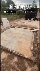 CISTERNA de 20,000 lts a base de BLOCK 🧱💪🏼 completamente TERMINADA ✅ #cisternas #reelsfb #construction | ConstruProceso