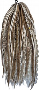Dreadlocksblond mix 30 stuks  - Dreadlocks extensions - Dreadlocks producten -... | bol