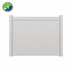 [Hot Item] Eco Friendly Outdoor Waterproof 1.8m (6FT) WPC Post Grooved Panels Composite Wood Garden Fence