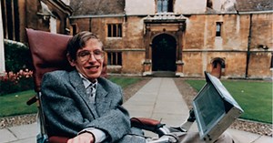 Stephen Hawking: Here's How His Voice Will Be Beamed Into a Black Hole