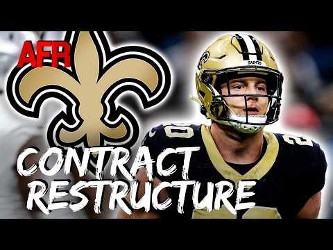Did New Orleans Saints Just Clear Space for Another Signing? | Pete Werner Restructure Explained