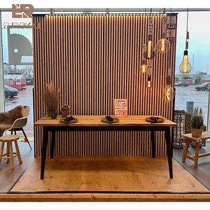 [Hot Item] Decorative Slats Wood Veneer Acoustic Panels