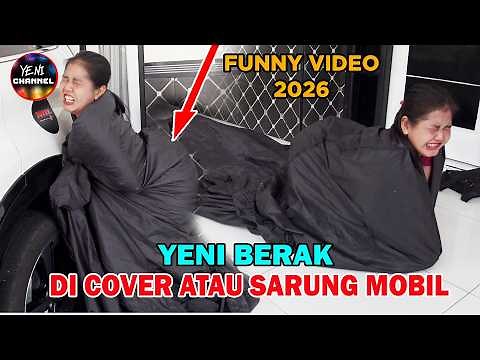 COULDN'T HOLD IT ANYMORE, YENI HAD TO POOP IN A CAR COVER!! HILARIOUS AND FUNNY