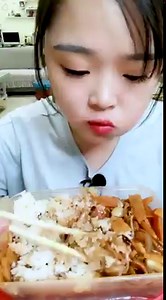 71K views · 1.2K reactions | Mukbang Foods - Cute girl eating hot pot soup, chicken fried, pig ribs, noodle soup, spicy noodle, hot dogs and pig meat. | Mukbang Foods | Facebook