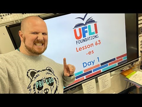 Mr. Holland’s UFLI Lesson 63 (-es) Day 1