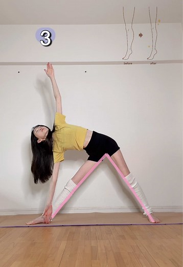 美脚トレーニングLeg-Sculpting Workout【概要】①有酸素運動で足腰をしっかり動かすトレーニング②ピラティスで内腿を引き締める③フローヨガ（脚をしっかり使うポーズ）2〜3呼吸④前腿ストレッチ※無理のない範囲でチャレンジしてみて下さいね#yoga#Pilates#training #exercise #workout