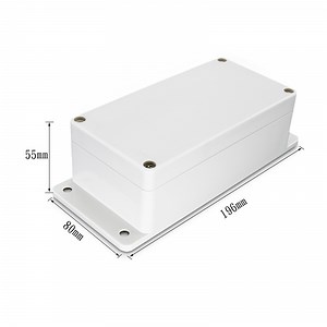 [Hot Item] ABS Plastic Enclosure Waterproof Power Switch Junction Box Custom Circuit Board Outdoor Electronics Project Box Housing