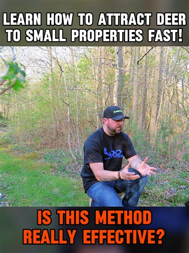 How To Attract Deer To Small Properties Fast