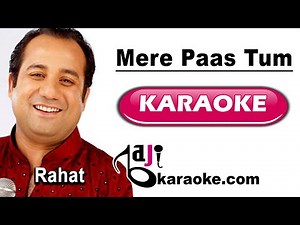 Meray Paas Tum Ho OST | Video Karaoke Lyrics | Rahat Fateh Ali Khan, Bajikaraoke