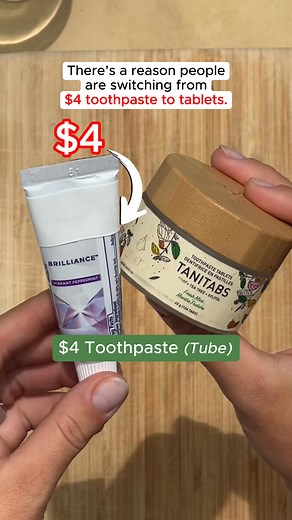 Toothpaste is one of the most perplexing problems for the environment. Why? Because toothpaste tubes can’t be recycled. For that reason, 1.5 billion tubes of conventional toothpaste end up in waterways after being thrown in the garbage. 🤦‍♀️ 👉 Are you eco-conscious and looking for a way to make a change? Now you can, thanks to TANITABS, the revolutionary Canadian toothpaste tablets by TANIT Botanics. Redefining oral care, TANITABS are scientifically proven to be effective while completely doin