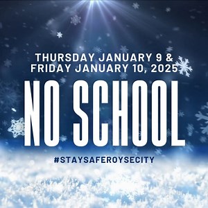 As you can imagine, decisions on weather related school closures can be as challenging to navigate as Texas’ winter weather itself. Out of an abundance of caution, Royse City ISD will cancel school on Thursday, January 9 and Friday, January 10, 2025 due to forecasted winter weather. While we feel confident that roads would be safe to get to school on Thursday morning, our ability to safely dismiss on Thursday afternoon is less clear. Keeping our school buses, student drivers, staff and families 