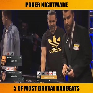 32K views · 464 reactions | 5 OF MOST BRUTAL POKER BADBEATS OF ALL TIME! | Rend Collective | Facebook