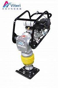 [Hot Item] Diesel Oil Type 125 Concrete Vibratory Soil Compactor Diesel Tamping Rammer Machine Tamping Hammer Machine