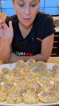 Three ingredient lemon ricotta cookies! 🍋